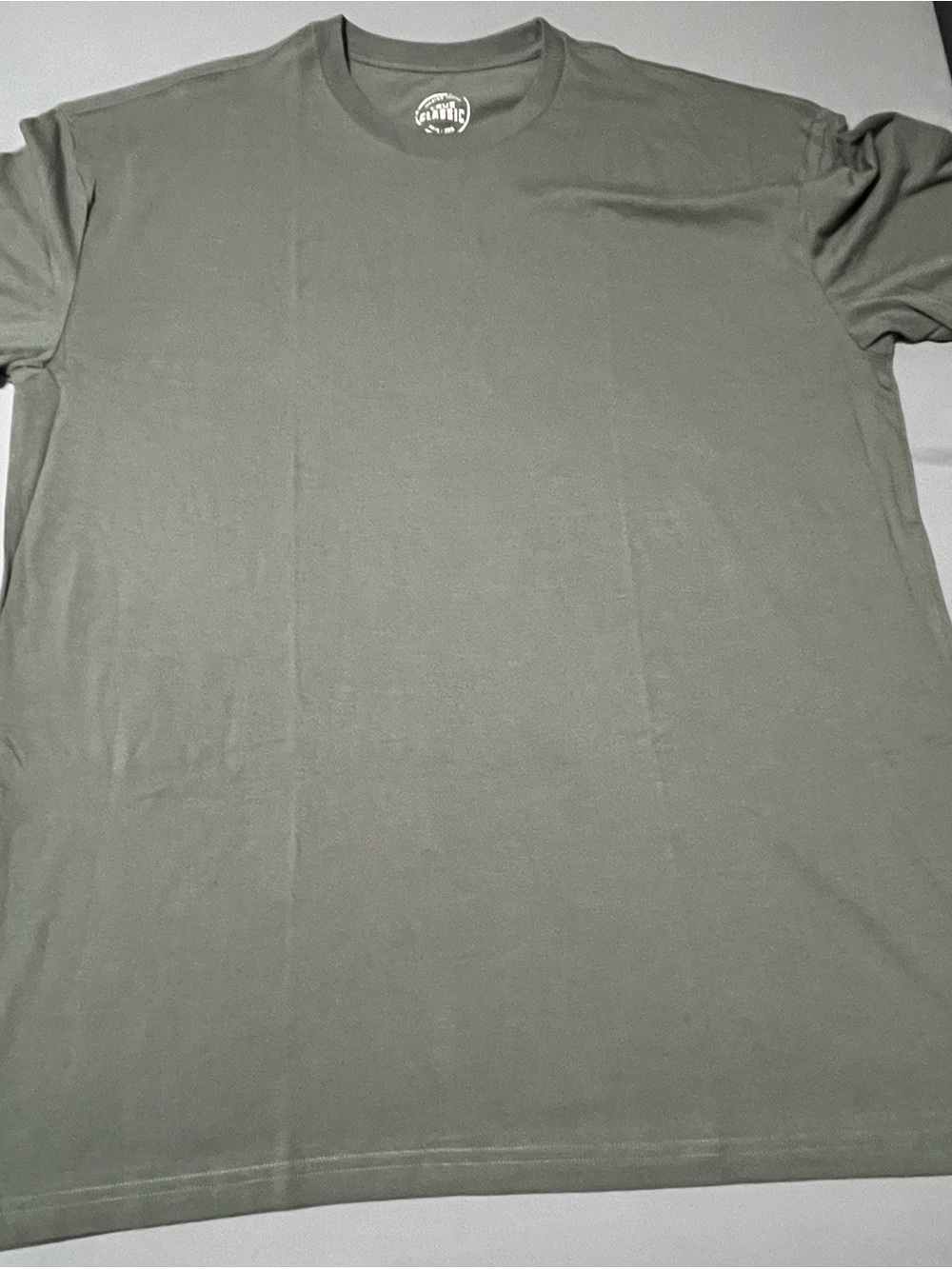 True Classic Crew Neck Men’s T-Shirt - Olive Green